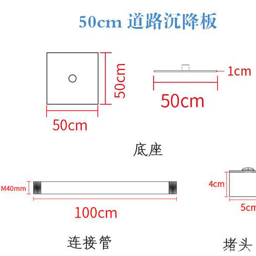 莆田沉降板规格型号如何选择？